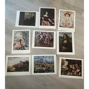 1958 Vtg SEMINARS In ART Metropolitan Museum Set of 48 Poster Set PLATES Prints